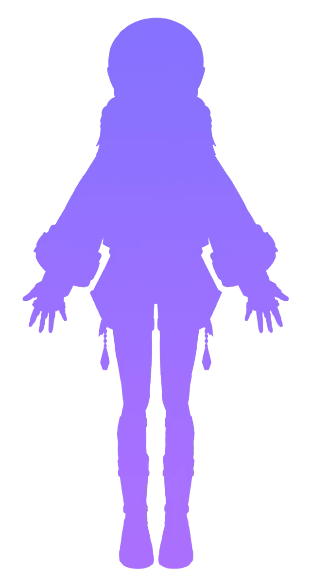 キービジュアル制作中（PRキャラクター『レニ』のシルエット）